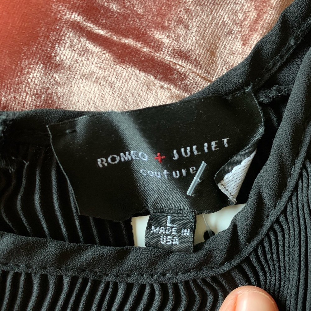 Black Romeo and Juliet blouse